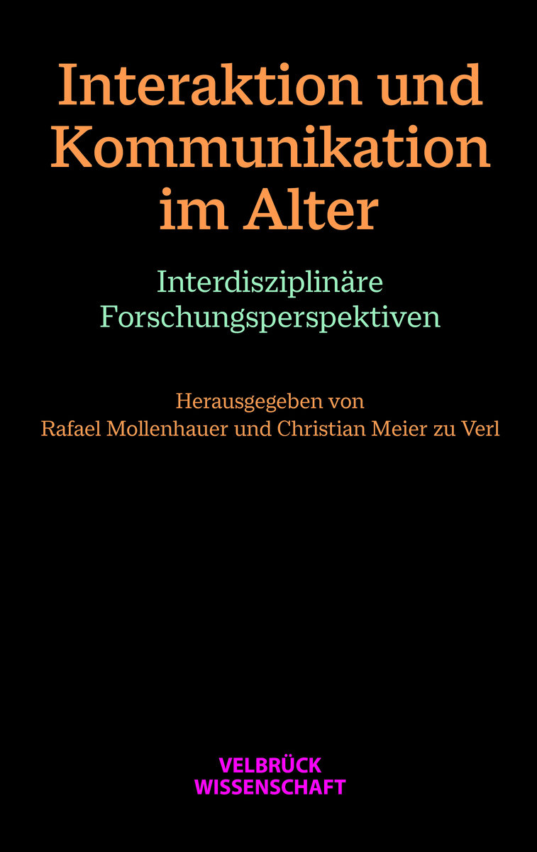 Cover of Interaktion und Kommunikation im Alter